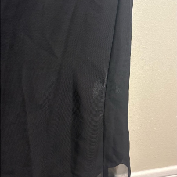 KATIE MAY Estella Gown Black Off Shoulder Puff Sleeve XS - Picture 9 of 10